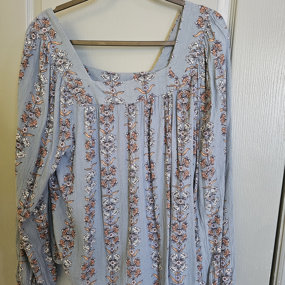 Floral Long Sleeve Blouse